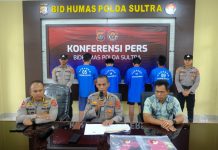 Selama Dua Pekan, Polda Sultra Ungkap 71 Kasus dan Amankan 97 Tersangka