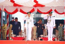 Gubernur Sultra Bertindak sebagai Inspektur Upacara Peringatan Hari Bhayangkara