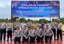 Hadiri Apel Gelar Pasukan Operasi Patuh Anoa 2025, Bupati Butur Ajak Seluruh Masyarakat Tetap Patuh Berlalu Lintas