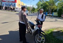 Hari ke-3 Operasi Patuh Anoa 2025, Satlantas Polres Kolaka Menindak 11 Pelanggar Ditilang