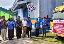 Wabup Butur Launching Bantuan Beras untuk 6.231 KK