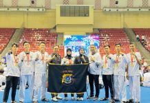 Tim Taekwondo Polda Sultra Raih 5 Emas di Kapolri Cup 6