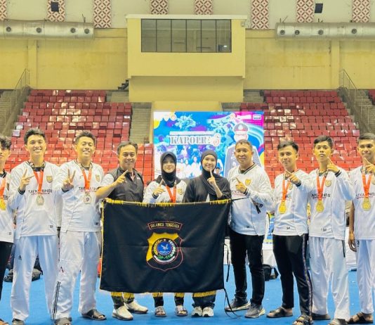 Tim Taekwondo Polda Sultra Raih 5 Emas di Kapolri Cup 6