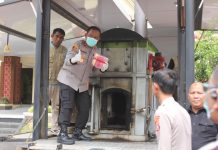 Polda Sultra Musnahkan 8,2 Kg Sabu