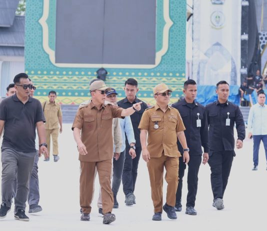 Gubernur Matangkan Pelaksanaan STQH XXVIII, Tinjau Seluruh Venue