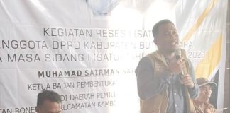 Anggota DPRD Butur Sairman Sahadia Reses di Desa Langere, Warga Kembali Suarakan Kebutuhan Air Bersih