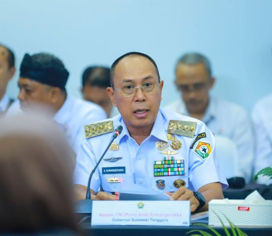 Gubernur Sultra Dukung Penguatan Statistik Daerah dan Sensus Ekonomi 2026