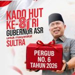 Kado HUT ke-81 RI, Gubernur Sultra Turunkan Pajak Kendaraan Bermotor